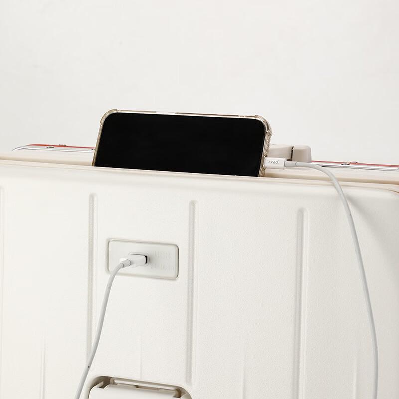 YISHIDUN Багаж с алюминиевой рамой и USB-зарядкой