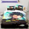 3pcs Genshin Impact Kinich1 Design Cover Set - HD Printed Bedding with 1 Cover and 2 Pillowcases - Perfect for Home and Dorm Decor