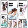 Familie Mom Girl Women Case For OnePlus Nord CE 3 Lite 2 2T N10 N20 N30 N100 N200 8T 9R 10R 10T 9 10 Pro 11 Cover