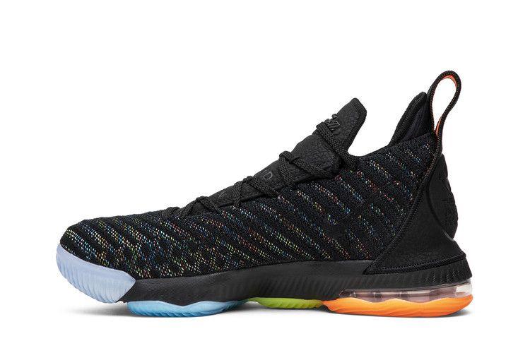 Kids' Sneakers Nike LeBron 16 I Promise (GS) Black/Hyper Crimson-Photo Blue-Metallic Silver