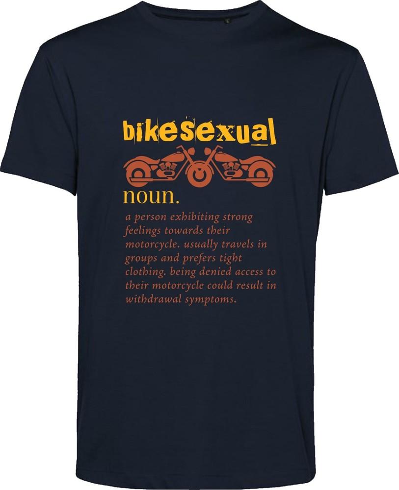 Bikesexual Funny T Shirt Meme Joke Bike Lovers Biker Squad Adventure Gift Top