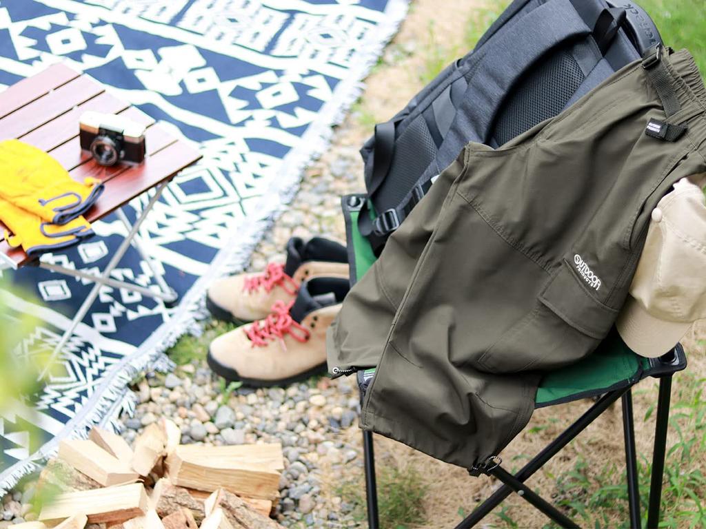 Outdoor Products Men's Custom-Made 3/4-Length Stretch Dry UV Protection Cargo Shorts In Khaki, Size L