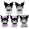 Cute Cartoon Kawaii Kuromi Plush Toy In 25cm Soft And Stuffed Design
