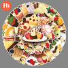 50 Original Dessert Graffiti Personalized Hand-painted Cake Guka Children's Decoration Phone Cases, Luggage Stickers, Waterproof