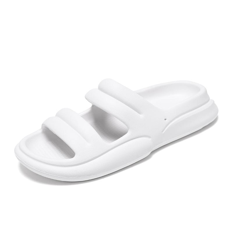2025 New Men's Platform Slipper Platform Bathroom Slide Non-slip Lightweight Comfortable Indoor Outdoor Sandals Beach EVA Soft