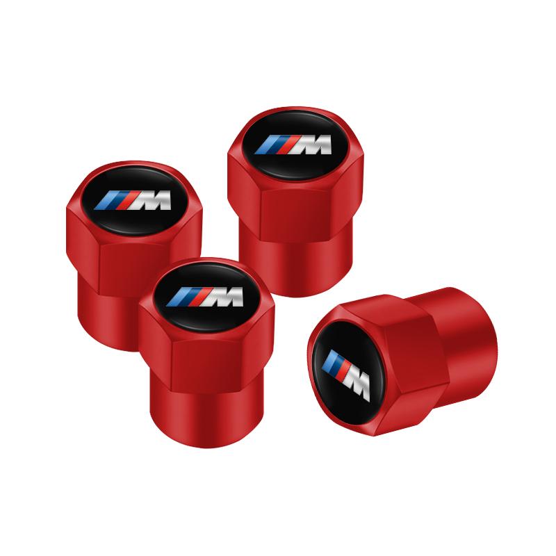 4pcs/set Metal Car Tire Valve Caps Dust Prevention Accessories For BMW Performance E34 G20 X3 X5 X1 X2 X4 X6 X7 E28 E30 E53 E61 RL2