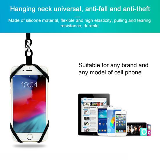 Phone Lanyard Flexible Resistant Wear Universal Quick-Release Simple Installation Phone Fit Cell Rope Lanyard