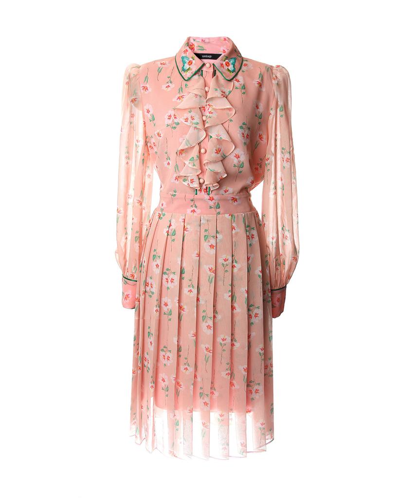 Untage Rose Of Sharon Frill Dress [Pink(Woman)]_Uws-Fs14