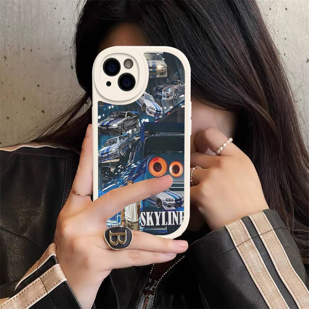 Чехол для телефона серии боевиков Форсаж F-Furious для iPhone 16 15 14 13 12 11 Pro Max Plus Кожаная крышка