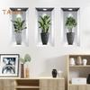 3Pcs Window Wall Stickers Attractive Decoration Removable Useful Fake Window Wall Stickers Living Room Decorative Wall Stickers