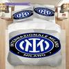 Inter Milan Emblem Design Bedding (1 * duvet cover + 2 * pillowcase, without core) Duvet cover and pillowcase Bedding set Christmas birthday gift