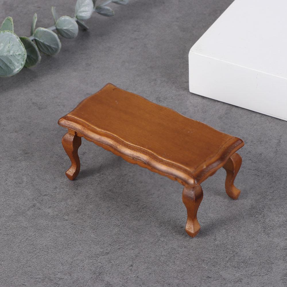 Имитация конца кукольного дома, украшение деревянного журнального столика 1/12, кукольный домик, мебель, игрушки