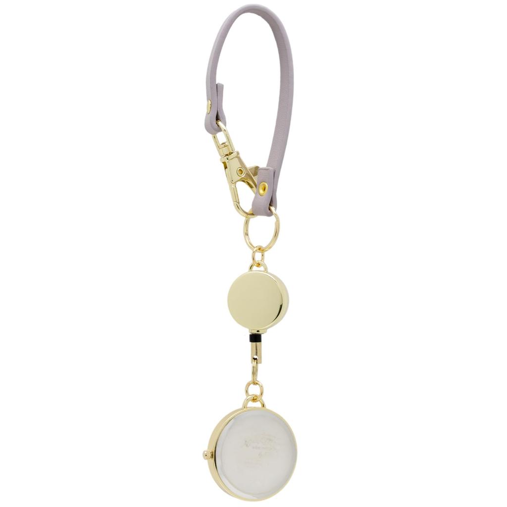 Pocket Watch Analog Solar Charging Function SO Saule Purple [Fieldwork] Women's ASS178-4