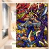 Y-Yu-Gi-0H Занавеска для душа Занавеска для ванной Печать Полиэстер Водонепроницаемые Занавески для ванной с крючками Экран для душа