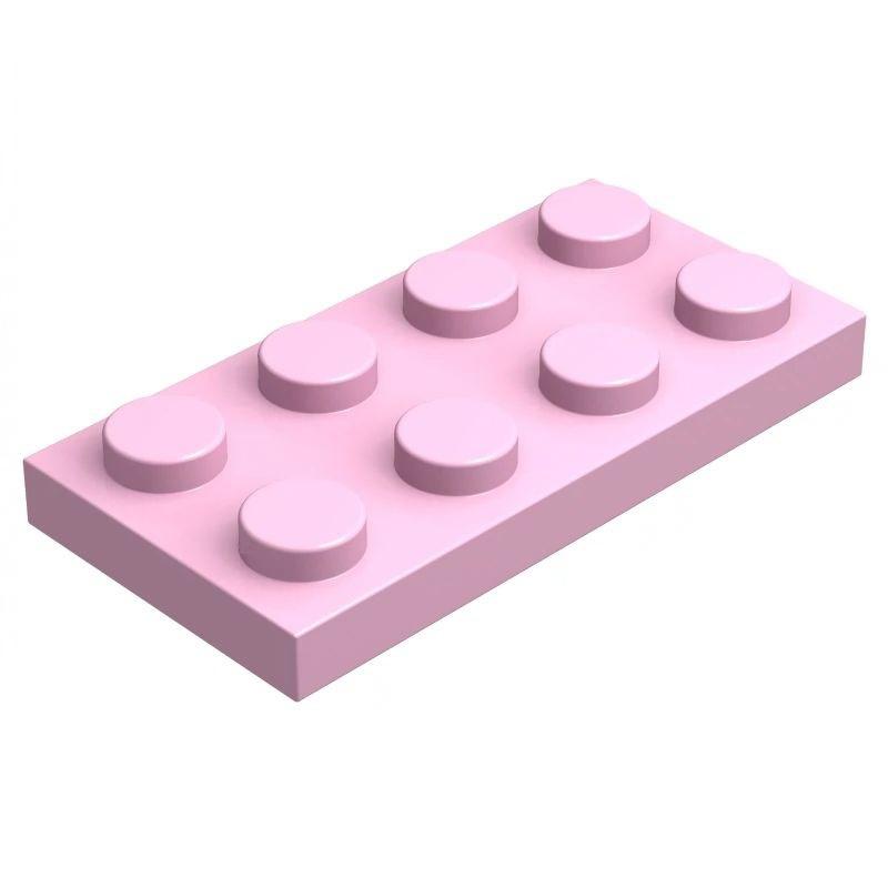 10 ШТ. 3020 2x4 Основные Строительные Кубики Moc Цветные Свободные Детали Совместимые с Кирпичиками DIY Детская Игрушка Конструктор Подарочная Коробка