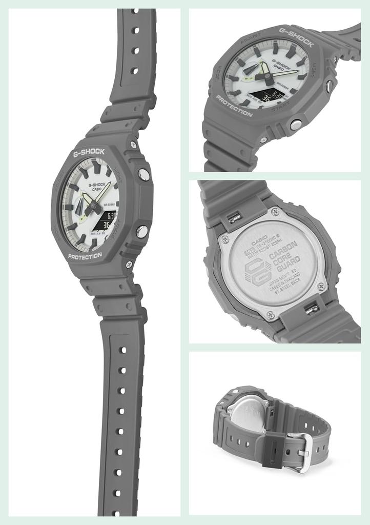 Часы GLOW Series Gray [Casio] G-Shock []HIDDEN GA-2100HD-8AJF Мужские