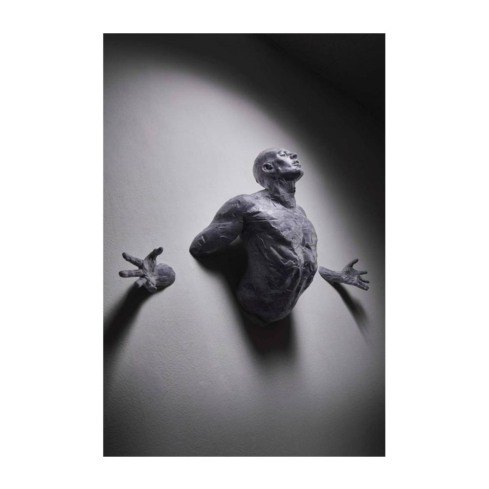 3D Скульптура Искусство Стена Холст Картины Классические Плакаты Печать Гостиная Спальня Фигура Росписи Искусства Эстетические Картины Современная Абстрактная Фигура Домашний Декор