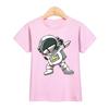 3-13T Kids Cosmonaut T-Shirt Boys Girls Casual Summer Fashion Sportswear Baby Round Neck Short Sleeve Top Kids Shirt Children Top