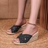 Fashion Summer New Women Fashion Sandals Comfortable Sport Sandals Open Toe Non-Slip Cut Out Soft Female Wedges Slippers Plus Size 42