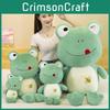 Cozy Plush Frog Toy Bedtime Hugging Stuffed Doll For Kids Decor Gift Perfect