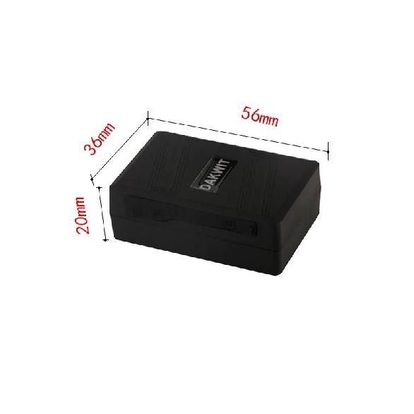 DAGPS Tracker TK600 10days Standby Time Portable mini GPS 1500mah Battery Hidden GPS Tracker With Magnet For Car Kids Personal