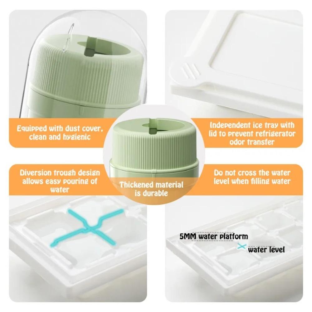 Food Grade Ice Tray Round Ice Maker Creative Ice Cube Box  Kitchen Bar Tools