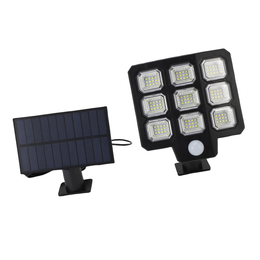 Солнечный настенный светильник IP65 Водонепроницаемый Покрытие 270 градусов Сверхяркий 3 режима Датчик движения PIR Солнечный