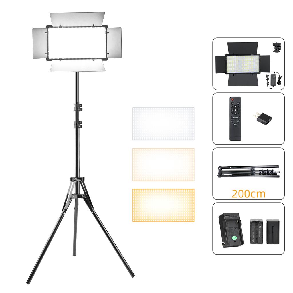 Светодиодные фонари Комплекты для фотостудии Видео освещение Портативная записывающая панель для фотографий Лампа Дополнительный штатив для Youbute Live Tiktok