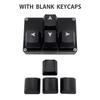 BTXETUEL Мини-клавиатура WASD Клавиши со стрелками Клавиатура Keycap Одноручная механическая игровая клавиатура Программируемая настраиваемая клавиатура для работы и игр 1 стрелка