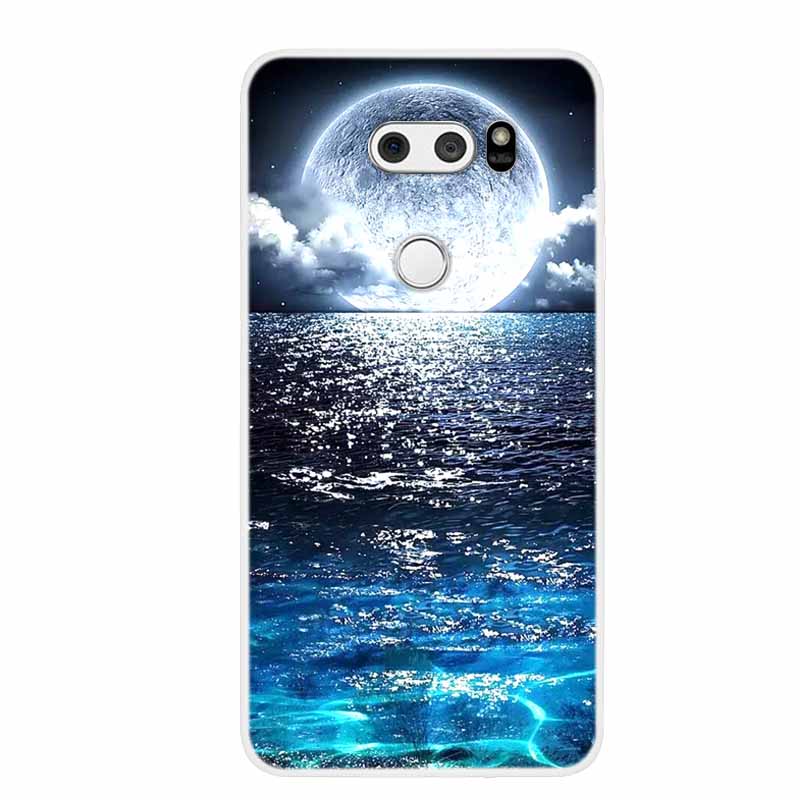 For LG V30 Cases v30 Plus V50s Clear Soft TPU Silicone Phone Cases For LG V50S Thinq / G8X Thinq Back Cover For LGV30 V 30 V 50S