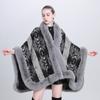 Scarf Shawl Fashion Hair Collar Jacquard Cape Shawl 0984 #