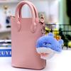 Cute Dolphin Whale Sea Lion Doll Plush Toy Shark Killer Whale Doll Girl Bag Keychain Small Pendant