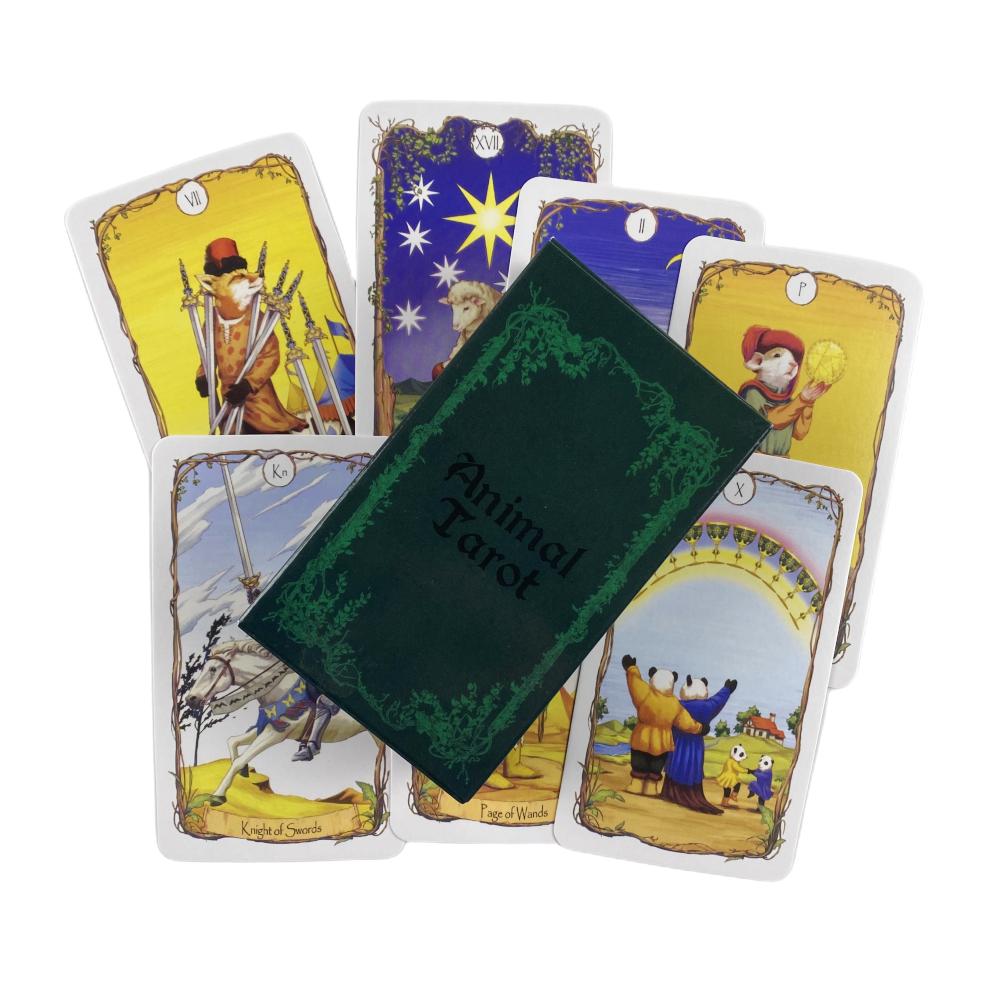 Xiii Dark Tarot Cards Гадательная колода Английские версии Издание Оракул Настольные игры Настольные игры Для вечеринки