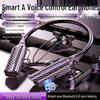3D Bass Neckband Earphones with AI Voice Control, Noise Reduction, Long Battery Life, and High Sound Quality.