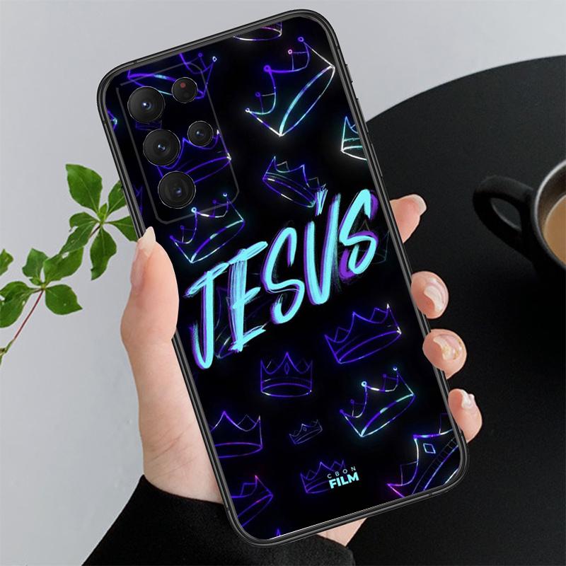 Jesus Phone Case For Samsung Galaxy A35 A55 A54 A15 A25 A05s A05 A22 A24 A52 A33 A34 M34 M14 M54 M23
