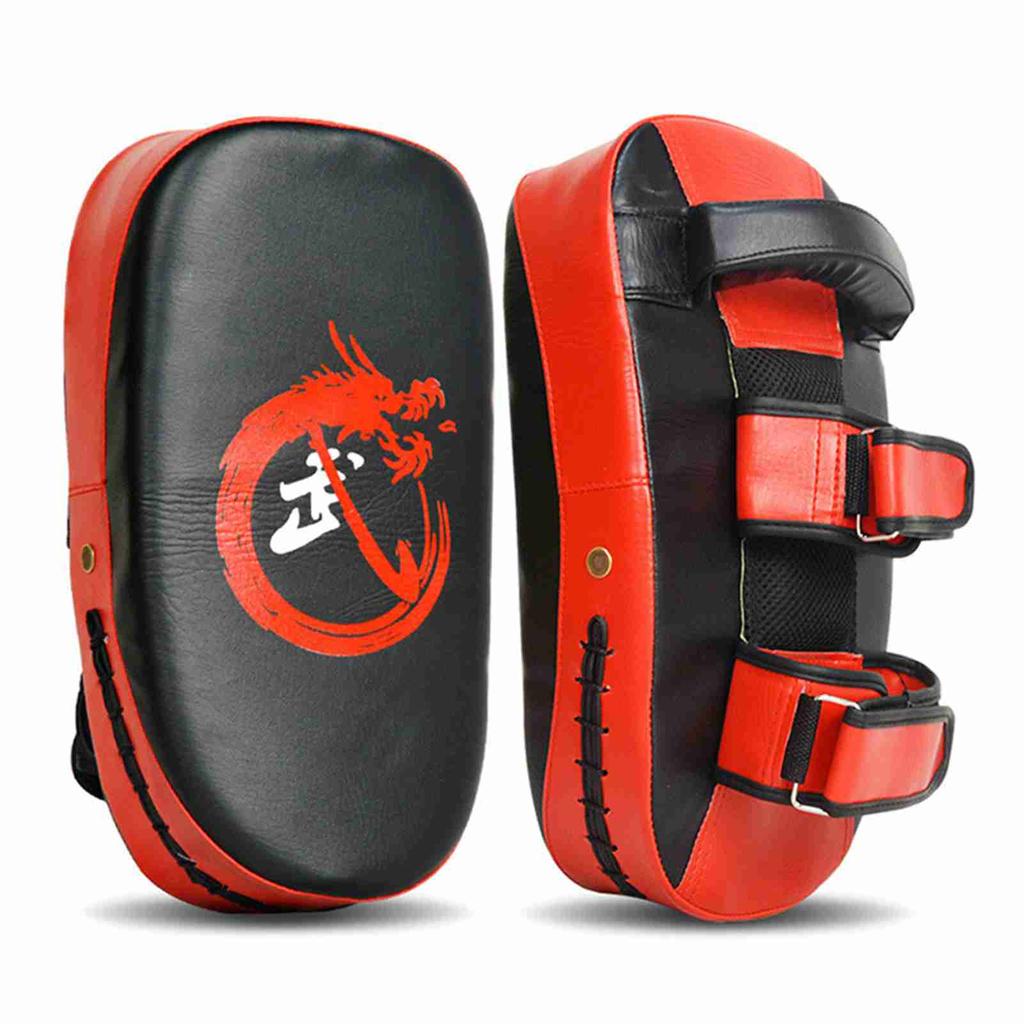 Boxing Pad Kick Boxing Muay Thai Punching Pad Curved Strike Shield Boxing Training Mitt Punching Pad Arc Pad Boxing
