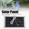 Solar Panel High Conversion Efficiency Automatic Charging Easy Installation 12V 10W High-Power Output Power Supply Solar Panel