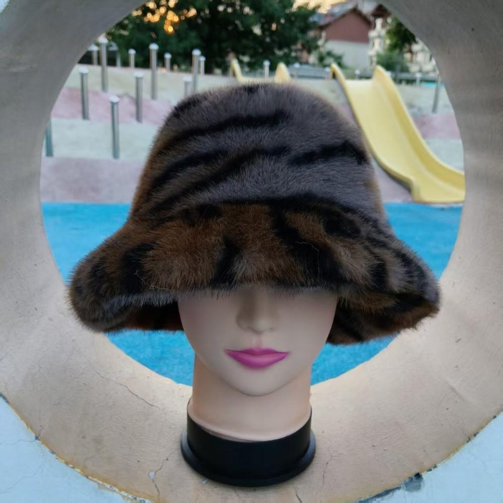 Korean Style Plush Bucket Hat Velvet Fluffy Warm Hat Fashion Faux Fur Fisherman Hat Outdoor