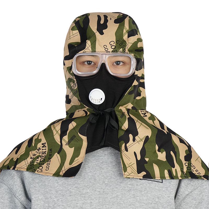 Промышленная пыленепроницаемая маска для лица и шаль для шлифовки, защита от пыли, идеально подходит для строительства и химического использования