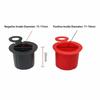 1 Pair Water Proof Battery Terminal Cover Insulated Standard Diameter Battery Protector Positive Negative Heads Dust Proof