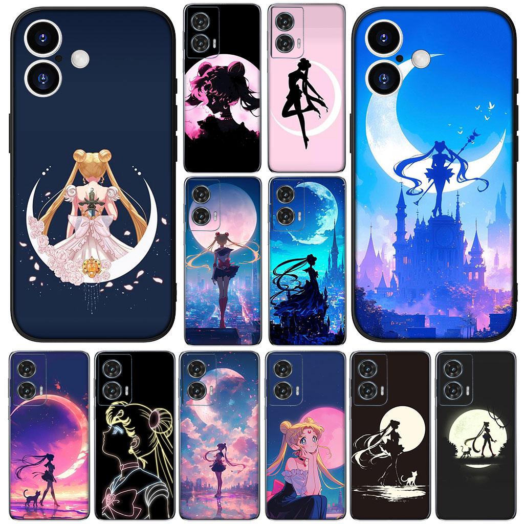 Anime S-Sailors Girl Moons Poster Phone Cover for Samsung Galaxy S22 S21 S20 Fe Ultra S9 Plus + A13 A22 M21 M31 M55 M15 Case