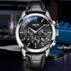 Quartz Wristwatches For Men's Fashion Casual Round Dial Wrist Watch Waterproof Quartz-Business Clock Watch For Daily Wear