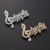 Pin Luxury Sense Korean Style Badge Women Brooch Musical Instruments Brooch Music Score Brooch
