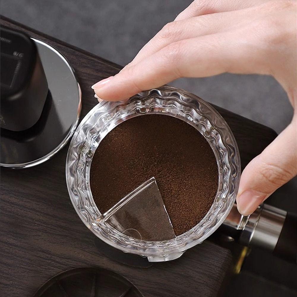Plastic Espresso Dosing Funnel Magetic Filling Ring Tool Coffee Distribution Tool Coffee Machine