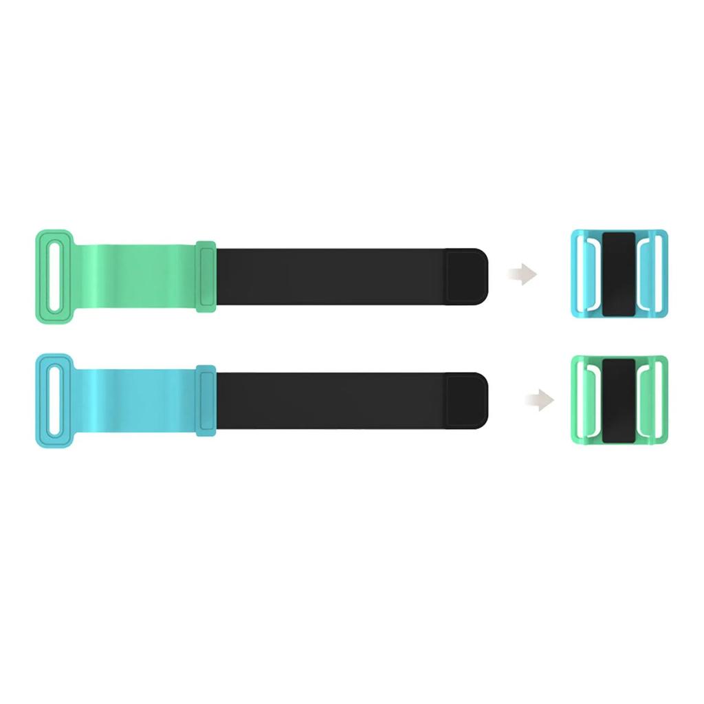 2 шт. Чехол для геймпада, портативный, чувствительный, ударопрочный, без помощи рук, регулируемый эластичный ремешок для геймпада, контроллера для переключателя/переключателя OLED