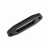 6inch Black Aluminum Hawse Fair  for Synthetic Winch Rope Cable ATV
