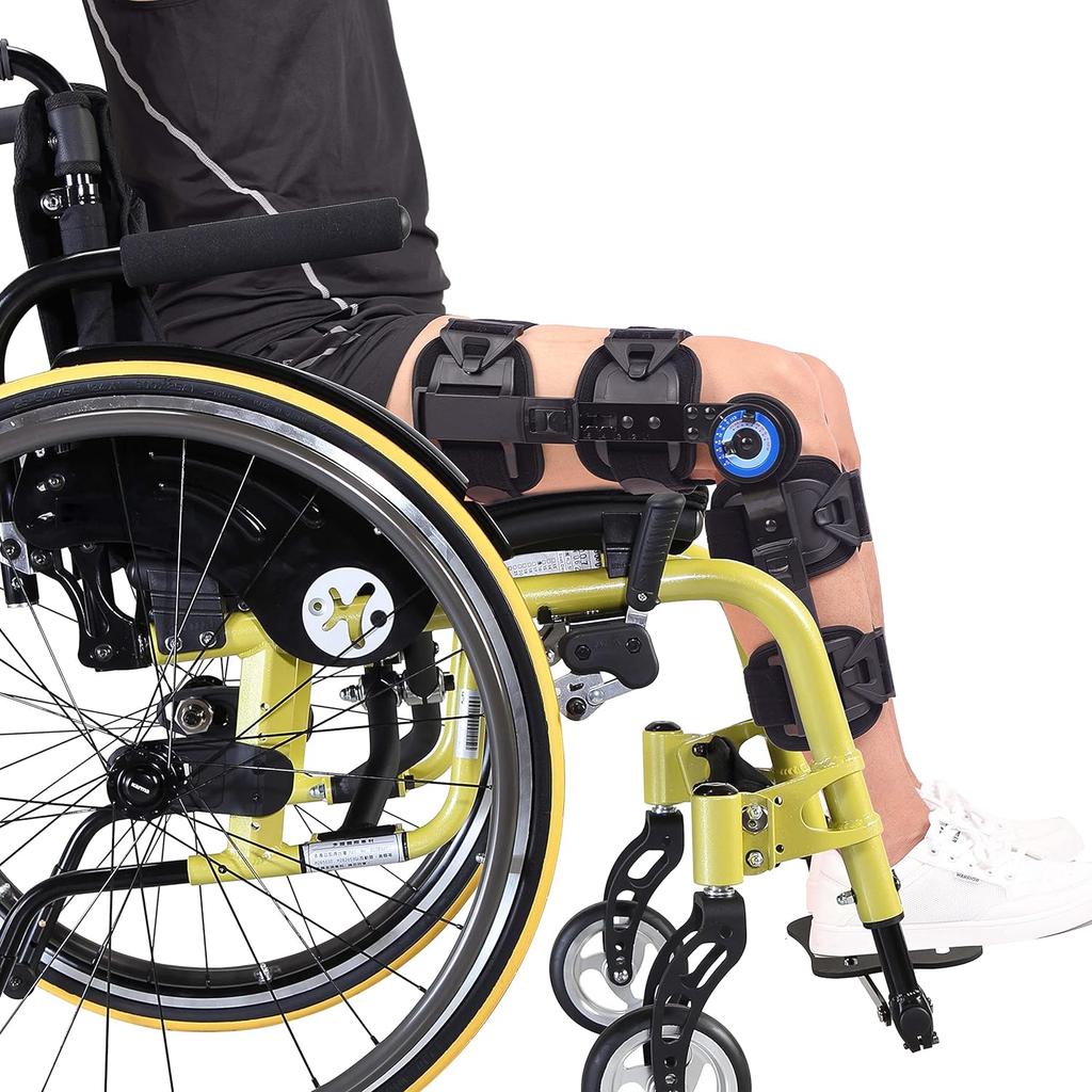 Шарнирный ROM коленный бандаж, регулируемый послеоперационный иммобилизатор колена для травм передней крестообразной связки, средней крестообразной связки, задней крестообразной связки, ортопедическая защита и поддержка стабилизации