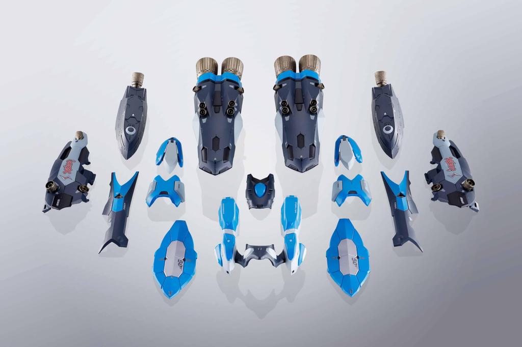 TAMASHII NATIONS DX Chogokin Macross Delta Super Siegfried Immelman Revival 260 мм окрашенная подвижная фигурка VF-31J (Машина Хаяте) Вер. Прибл.