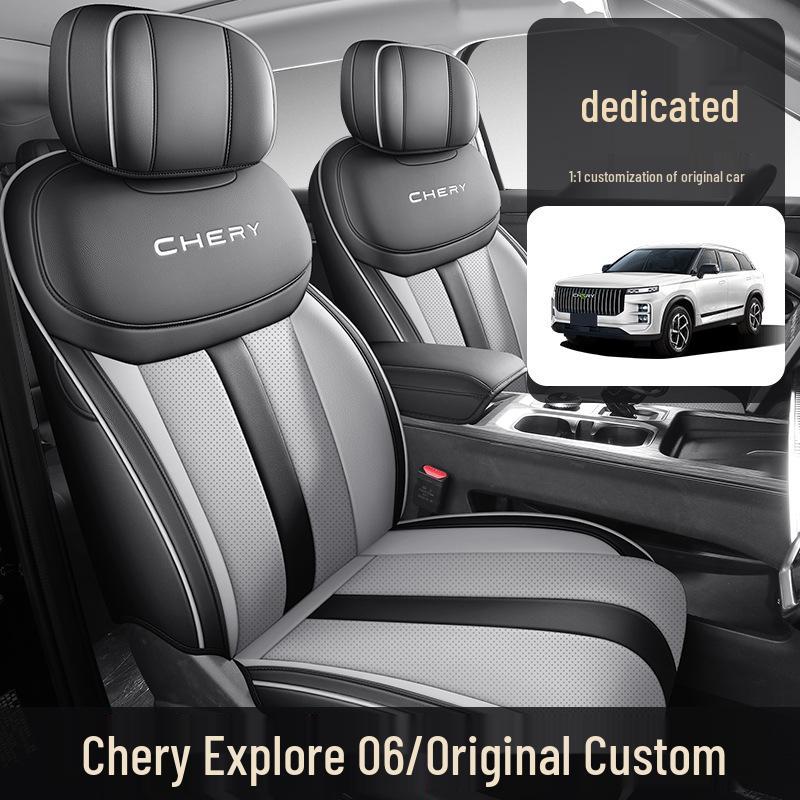 Универсальная полностью кожаная подушка на сиденье автомобиля для 2006 Explore, пятиместная, всесезонная - новая модель
