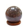 Healing Crystal Stone Sphere Vastu Natural Garnet Crystal Sphere Ball for Home Décor Showpieces Table Décor Meditation